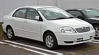 Toyota Corolla sedan (first facelift, Japan)