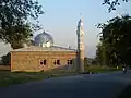 The mosque in Pervomayskoe village, north of Kant