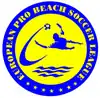 1998–2003The original logo. Used until the competition was renamed from the then European Pro Beach Soccer League.