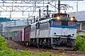 A pair of Class ED79 electric locomotives in June 2013