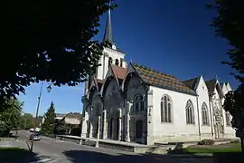 The church in Pont-Sainte-Marie