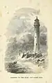 Wolf Rock Lighthouse in 1875