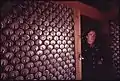 Reynolds and beer can wall