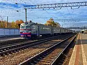 ЕР9p-361 at Tarasa Shevchenka Station, Ukraine