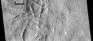 Network of ridges, as seen by HiRISE under HiWish program Ridges may be formed in various ways.