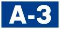 Autovía A-3.svg