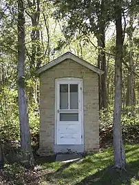 Outhouse for the keeper