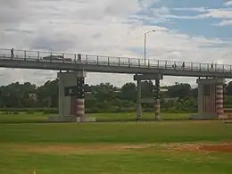 The International Bridge across the Rio Grande in Eagle Pass