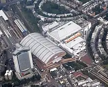 The West London & District lines passing under Earls Court