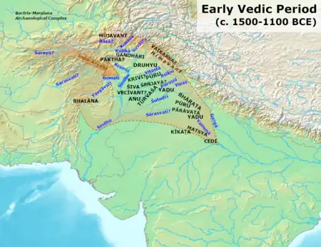 Early Vedic Culture (1700-1100 BCE), era of janpadas.