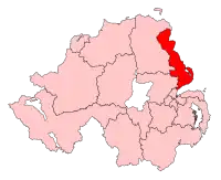 A medium-sized constituency, located in the East of the country.