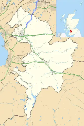 Rankinston is located in East Ayrshire