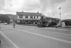 The East Broad Top Railroad ran through Orbisonia, 1986