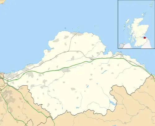 Wallyford is located in East Lothian