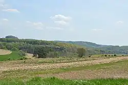 Fields along Pennsylvania Route 210