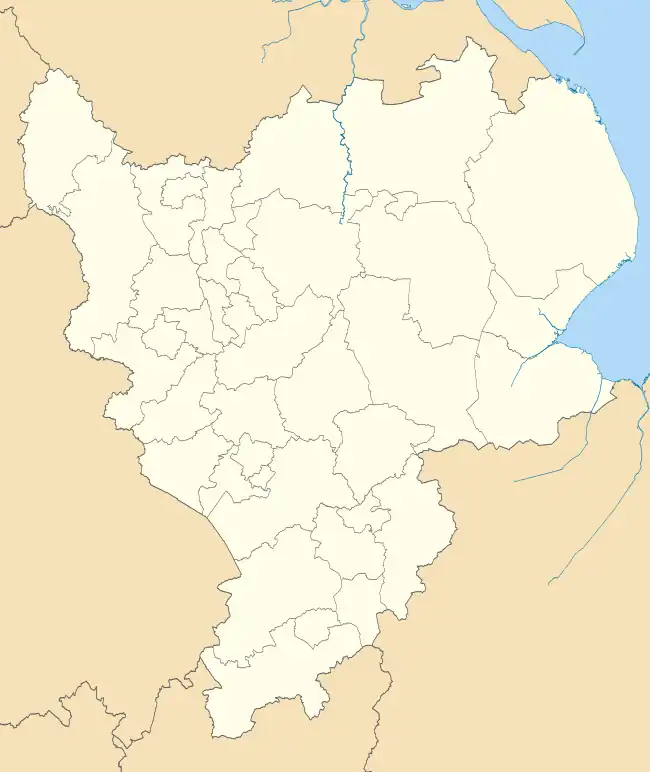 Lincoln is located in the East Midlands