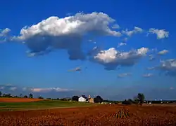 A farm near East Petersburg