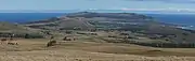 Hanga Roa seen from Terevaka, the highest point of the island