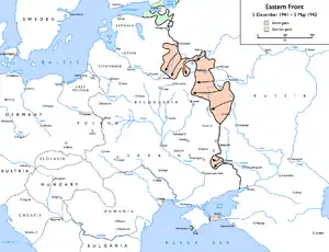 World War II Eastern Front during the 1942 winter counter-offensive