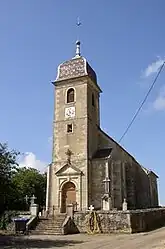 The church in Écuelle