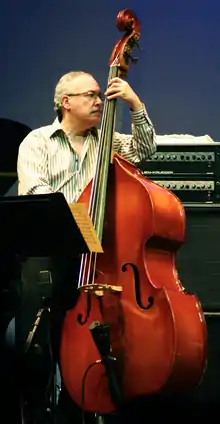 Gómez on tour with Chick Corea, May 2010, Santiago, Chile