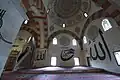 Interior of the mosque (with minbar on the left)