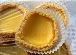 Egg custard tarts