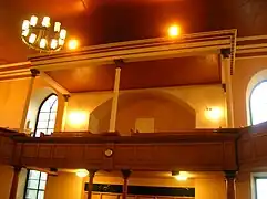 The Eglinton Loft in the Abbey church.