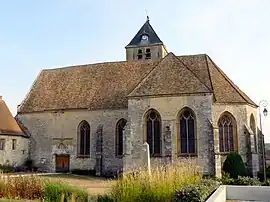 The church in Guainville