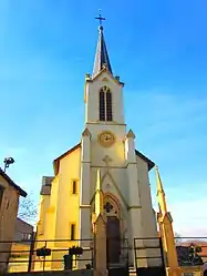 The church in Antilly