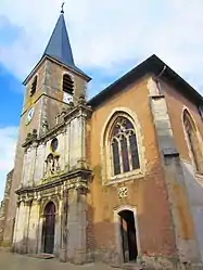 The church in Dieulouard