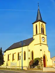 The church in Évrange