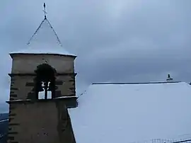 The church in the snow