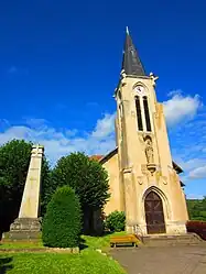 The church in Lesménils