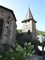 The church in Sentein