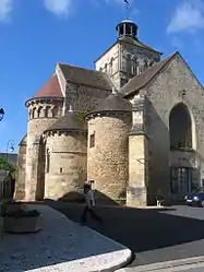 The church of Our Lady, in Châteaumeillant