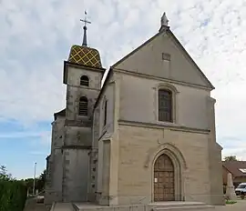 The church in Peseux