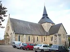 The church in Perriers-sur-Andelle