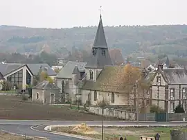 The church in Romilly-sur-Andelle