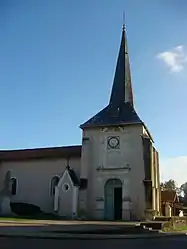 The church in Lévignacq