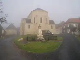 The church in Saint-Rabier