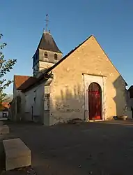 The church in Savières