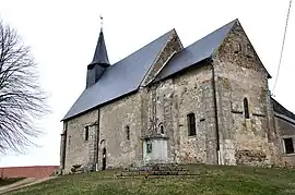 The Church of Saint-Jean-Baptiste, in Chazelet