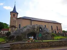 The church in Vaudreching