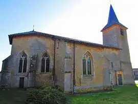 The church in Warcq