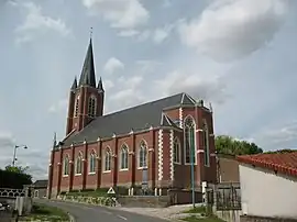 The church in Coisy