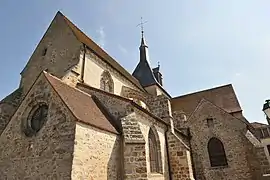 The church in Pont-sur-Seine