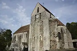 The church in Rochefort-en-Yvelines