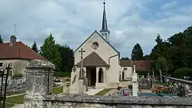 The church in Saint-Léger-Triey