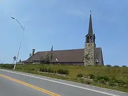 Saint Cecile Church in Cloridorme